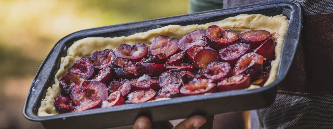 Tarta de ciruelas
