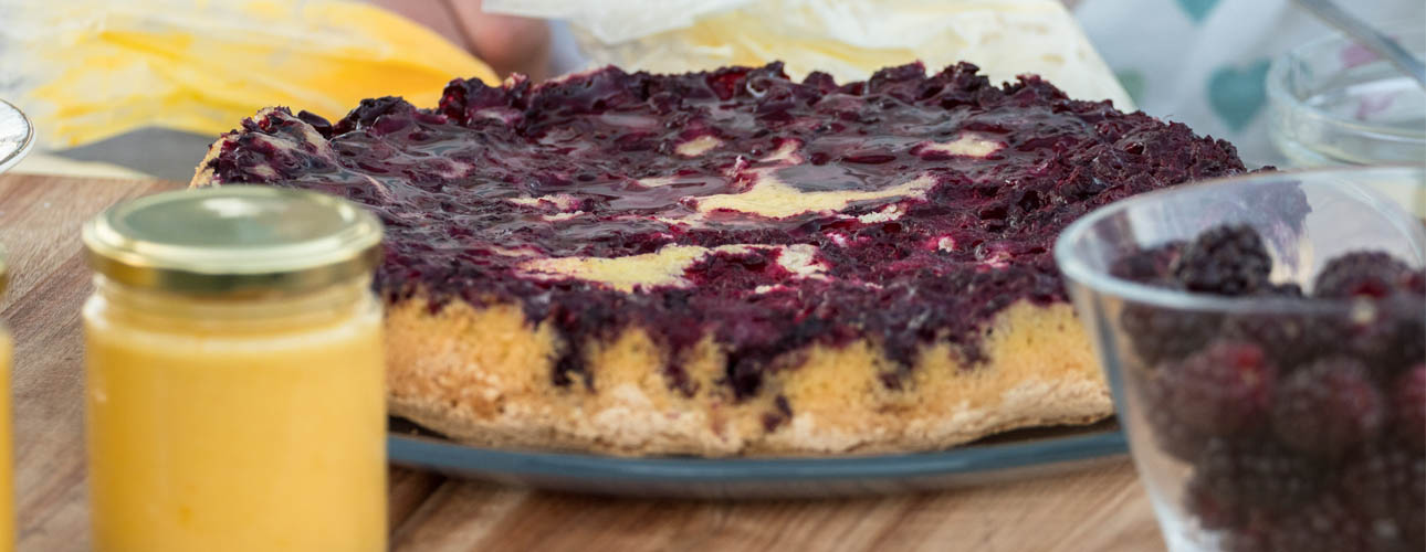 Tarta de queso dulce