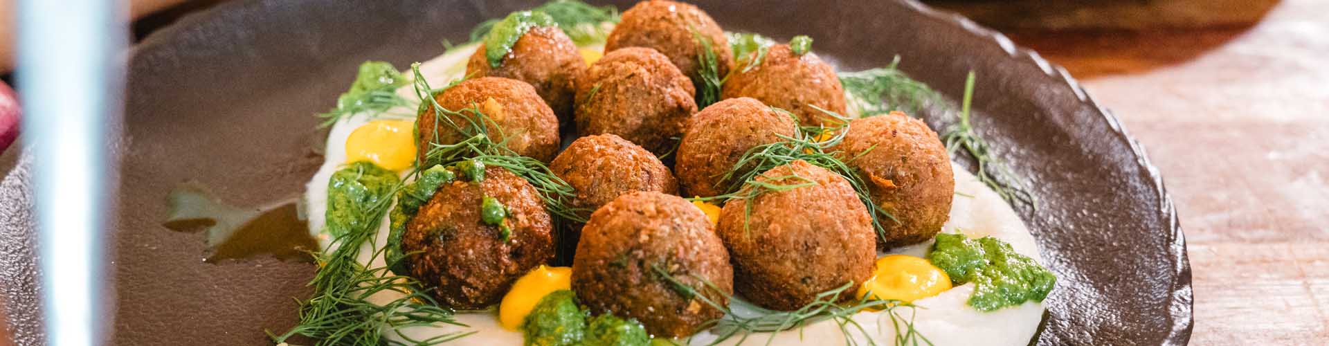 Croquetas de garbanzo
