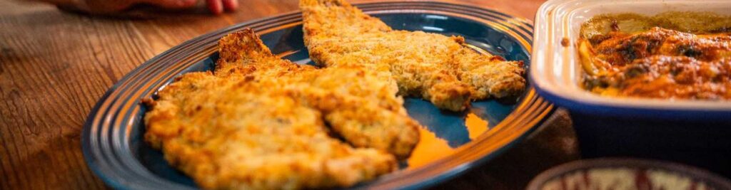 Milanesa de pescado
